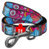 Collar WauDog Nylon Smycz nylonowa regulowana 25mm/152-183cm, wzór LATO - All4Animals