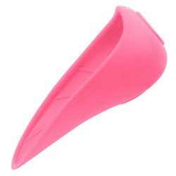 Collar WauDog Silicone Dysza do picia - końcówka 165x90mm różowa - All4Animals