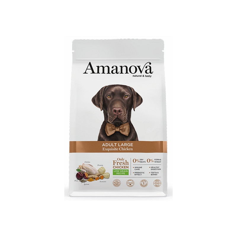 Amanova Dog Adult Large Exquisite Chicken - kurczak 12kg - All4Animals