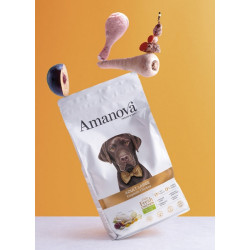 Amanova Dog Adult Large Exquisite Chicken - kurczak 12kg - All4Animals