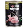 Pan Mięsko Karma mokra dla kota - indyk i gęś puszka 400g - All4Animals