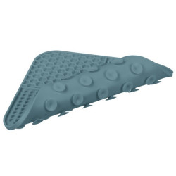 Collar WauDog Silicone Mata do lizania 19x19x1cm szara - All4Animals