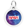 Collar WauDog Smart ID Zawieszka z QR-paszportem okrągła 3cm NASA21 - All4Animals