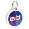 Collar WauDog Smart ID Zawieszka z QR-paszportem okrągła 3cm NASA21 - All4Animals