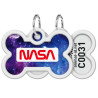 Collar WauDog Smart ID Zawieszka z QR-paszportem kość 4x3cm NASA21 - All4Animals