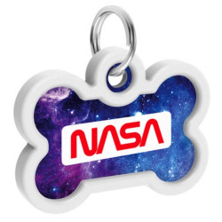 Collar WauDog Smart ID Zawieszka z QR-paszportem kość 4x3cm NASA21 - All4Animals