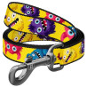 Collar WauDog Nylon Smycz nylonowa L-XXL 25mm/200cm, wzór FUTRZANE POTWORY - All4Animals