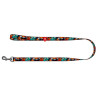 Collar WauDog Nylon Smycz nylonowa S 15mm/200cm, wzór ZĘBATE POTWORY - All4Animals
