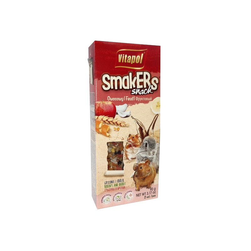 Vitapol Smakers dla gryzoni - owocowy 2szt - All4Animals