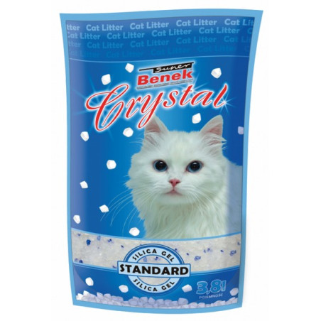 Super Benek Crystal Silikonowy 3,8L - All4Animals