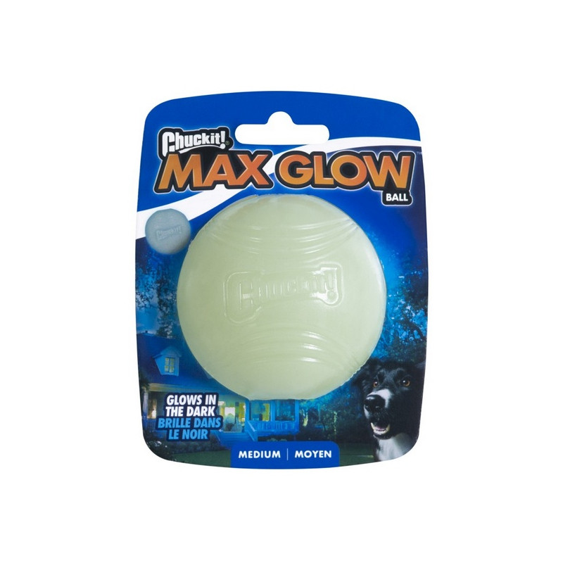 Chuckit! Max Glow Ball Medium - All4Animals