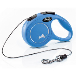 Flexi New Classic Smycz linka XS 3m niebieska - All4Animals