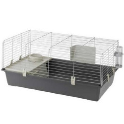 Ferplast Klatka Rabbit 100 szara [57052370] ^^ - All4Animals