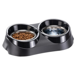 Ferplast Duo Feed 03 - Podstawka z dwiema miskami KC 54 - All4Animals