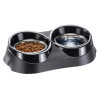 Ferplast Duo Feed 03 - Podstawka z dwiema miskami KC 54 - All4Animals