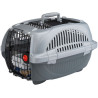 Ferplast Atlas Deluxe 20 Open - transporter z otwieranym sufitem srebrno-szary - All4Animals