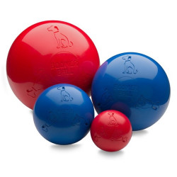 Boomer Ball M - 6" / 15cm niebieska - All4Animals