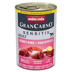 Animonda GranCarno Sensitiv Wołowina + ziemniaki puszka 400g