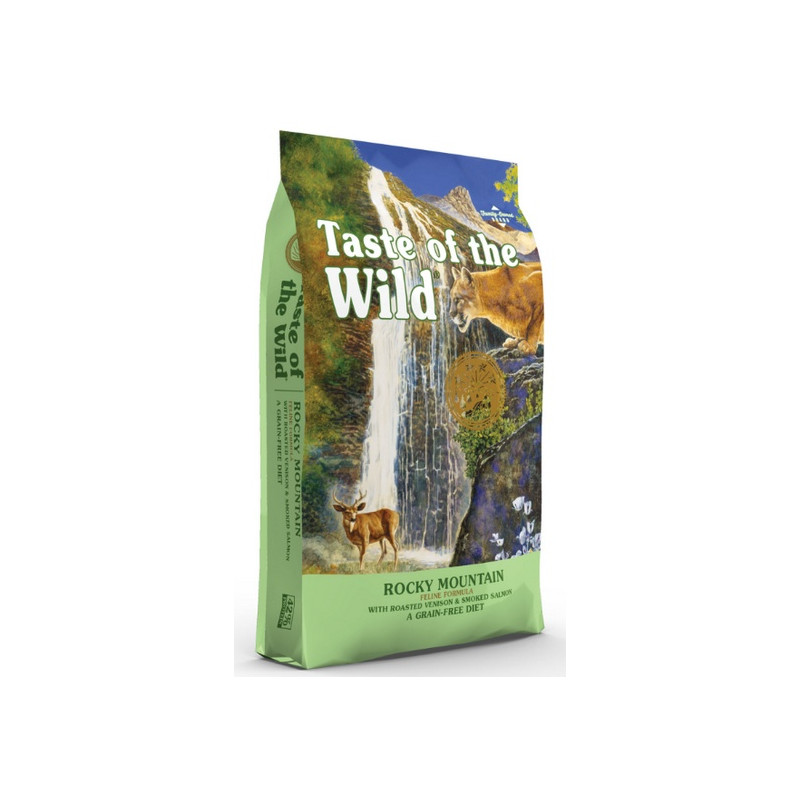 Taste of the Wild Rocky Mountain Feline z dziczyzną i łososiem 2kg - All4Animals