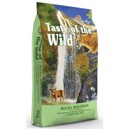 Taste of the Wild Rocky Mountain Feline z dziczyzną i łososiem 2kg - All4Animals