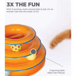 Petstages Wieża pełna przygód PS317 - All4Animals