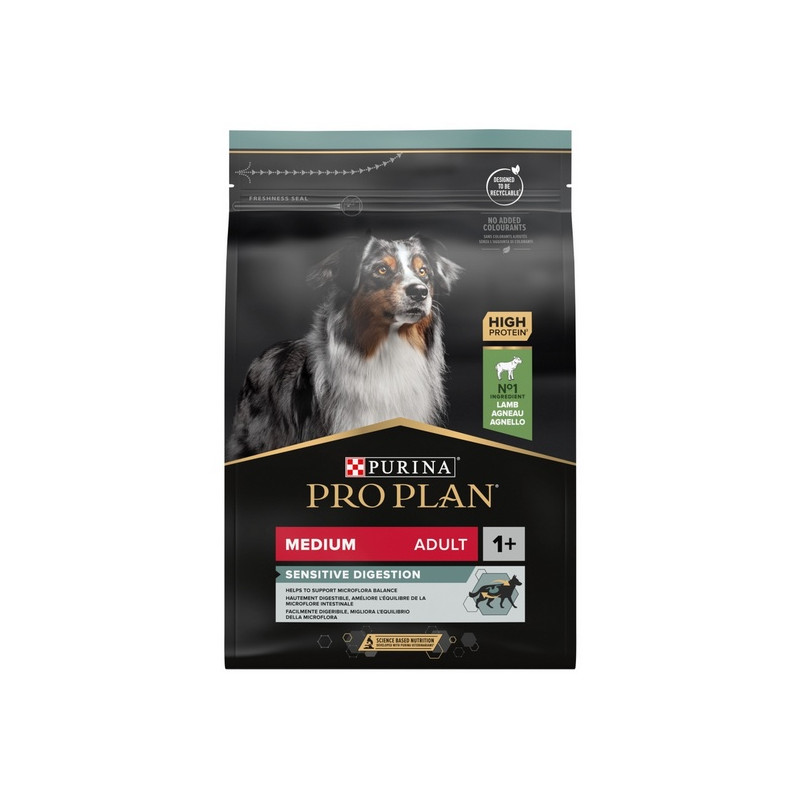 Purina Pro Plan Adult Medium Sensitive Digestion 3kg - All4Animals