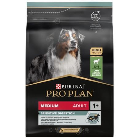 Purina Pro Plan Adult Medium Sensitive Digestion 3kg - All4Animals