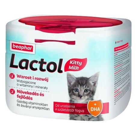 Beaphar Lactol Kitty Milk - preparat mlekozastępczy dla kociąt 250g - All4Animals