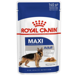 Royal Canin Maxi Adult karma mokra w sosie dla psów dorosłych, do 5 roku życia, ras dużych saszetka 140g - All4Animals