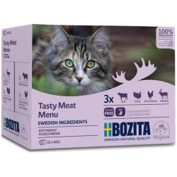 Bozita Cat Multibox z mięsem w sosie saszetki 12x85g - All4Animals