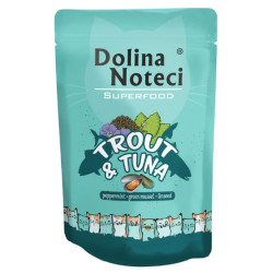 Dolina Noteci Superfood Kot Pstrąg i tuńczyk saszetka 85g - All4Animals