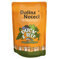 Dolina Noteci Superfood Kot Kaczka i wołowina saszetka 85g - All4Animals