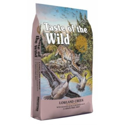 Taste of the Wild Lowland Creek Feline z przepiórką i kaczką 2kg - All4Animals