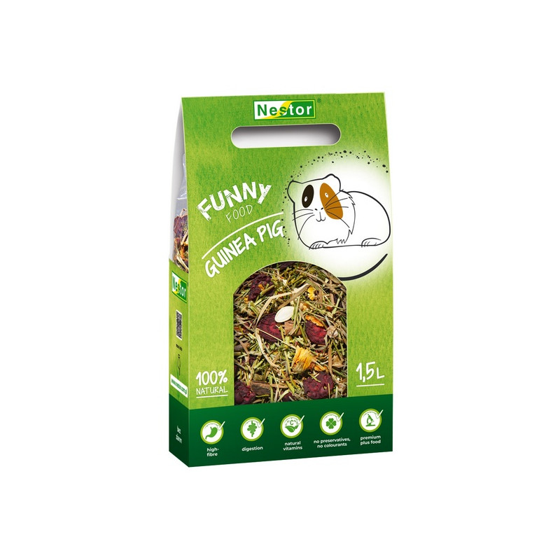 Nestor Pokarm Świnka morska Funny 1500ml - All4Animals Nestor Pokarm Świnka morska Funny 1500ml - All4Animals