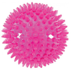 Zolux Zabawka TPR POP Piłka z kolcami 13cm różowa - All4Animals