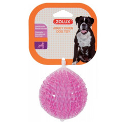 Zolux Zabawka TPR POP Piłka z kolcami 8cm różowa - All4Animals