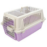 Ferplast Atlas 20 Open - transporter z otwieranym sufitem beżowo-lila - All4Animals