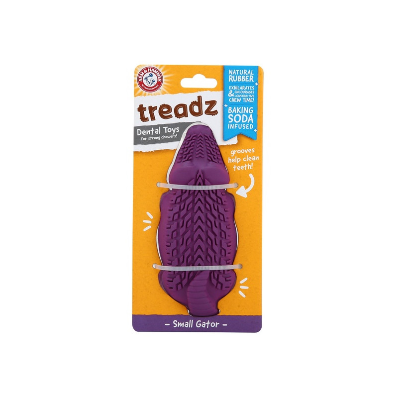 Arm&Hammer Super Treadz Gator Small - All4Animals Arm&Hammer Super Treadz Gator Small - All4Animals