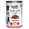 TUF TUF Kawałki mięsne z wołowiną dla psa puszka 415g - All4Animals