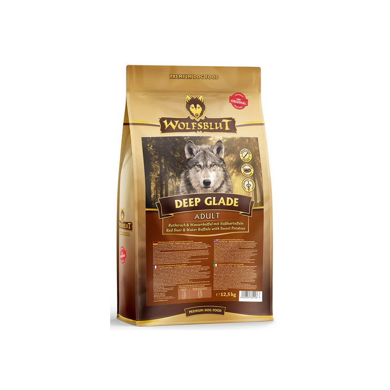 Wolfsblut Dog Deep Glade - jeleń i bawół 12,5kg - All4Animals
