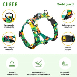 CHABA Szelki Guard Story III XL 3,0cm Jumbo - All4Animals