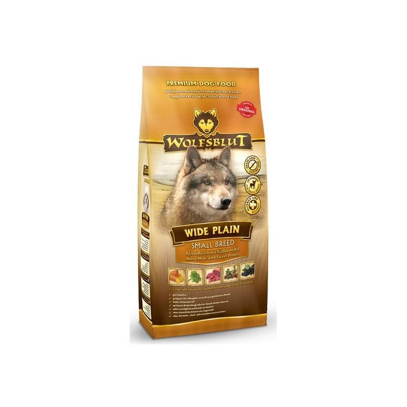 Wolfsblut Dog Wide Plain Small - konina i bataty 7,5kg - All4Animals