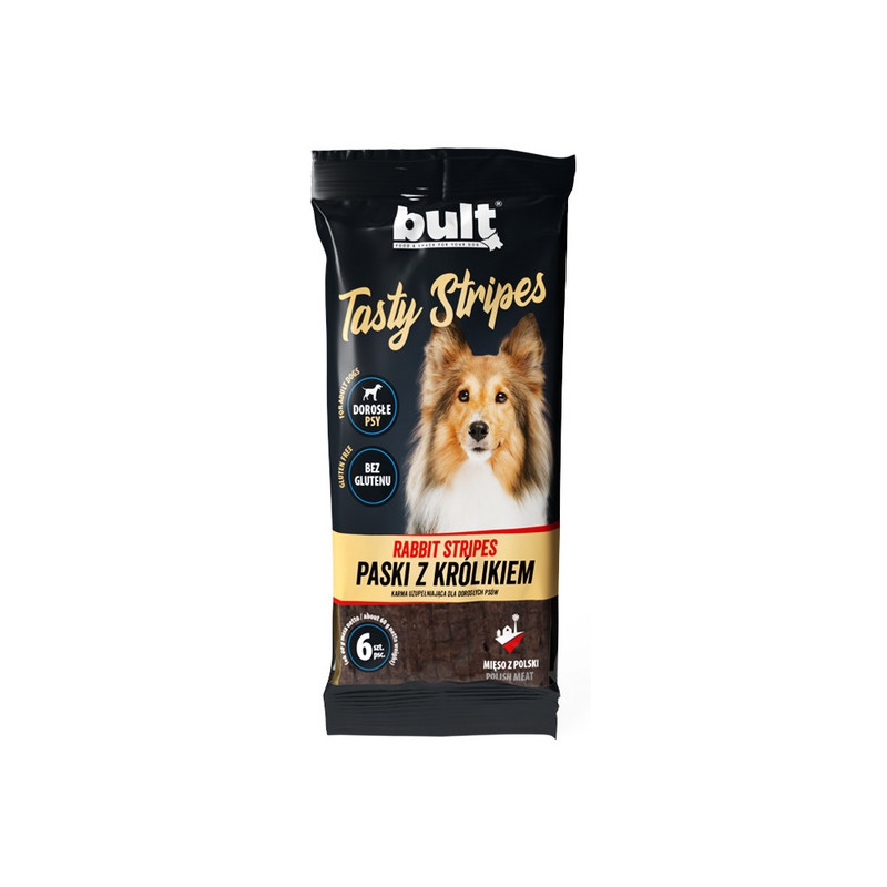 Bult Tasty Stripes Paski z królikiem 6szt - All4Animals