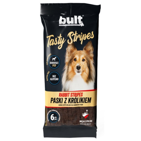 Bult Tasty Stripes Paski z królikiem 6szt - All4Animals