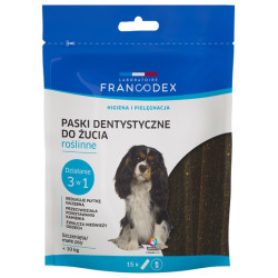 Francodex Paski Dental S 15szt 228g - All4Animals