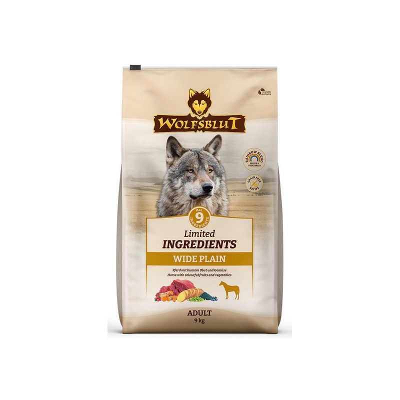 Wolfsblut Dog Limited Ingredients Wide Plain - konina i bataty 9kg - All4Animals