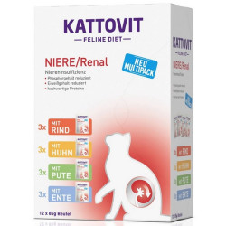 Kattovit Feline Diet Niere/Renal Multipack saszetki 12x85g - All4Animals