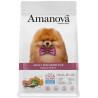 Amanova Dog Adult Mini Sensitive Salmon Deluxe - łosoś 2kg - All4Animals