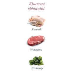 Amanova Cat Brilliant Beef & Chicken - wołowina i kurczak saszetka 85g - All4Animals
