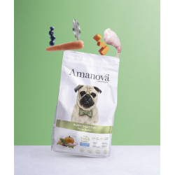 Amanova Dog Puppy Digestive Divine Rabbit - królik 7kg - All4Animals